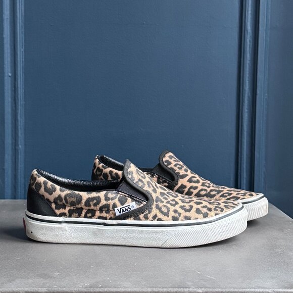 Vans Customs Leopard print Asher slip on - Picture 5 of 7